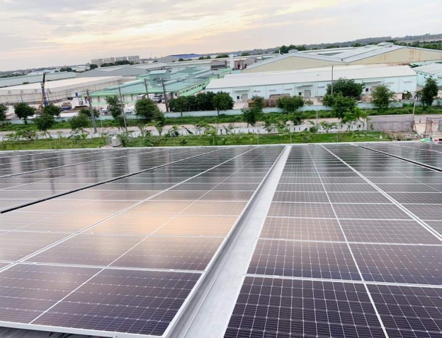 DỰ ÁN ĐIỆN NĂNG LƯỢNG MẶT TRỜI - SOLAR ROOPFTOP CÔNG TY DƯỢC TV TRÀ VINH